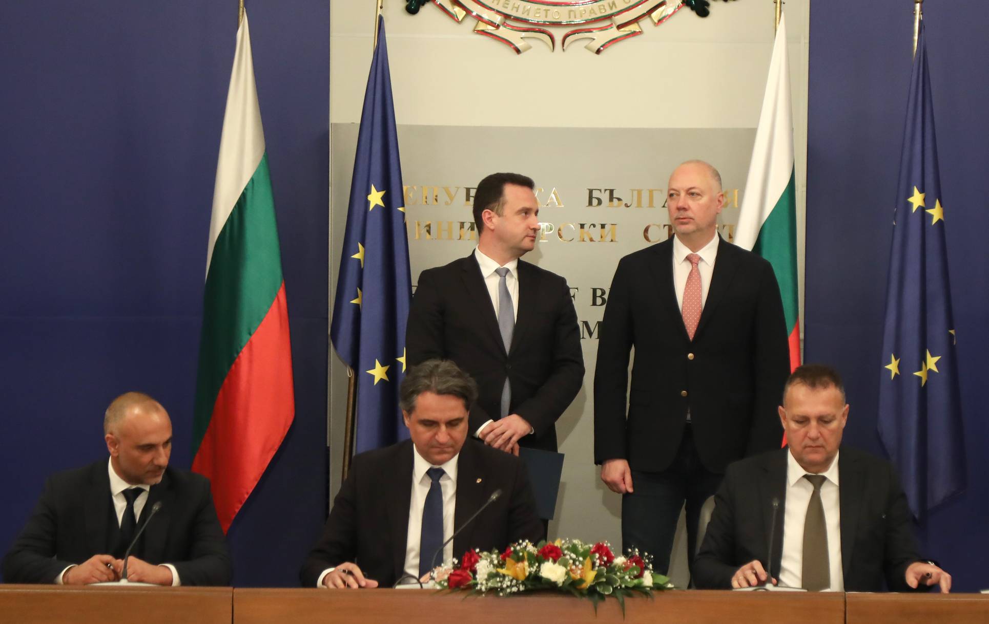 Жечо Станков и Росен Желязков